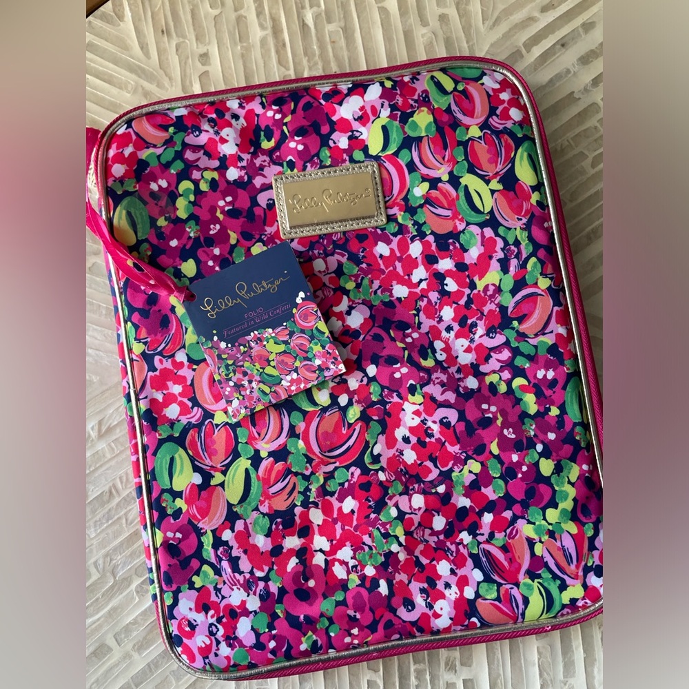 NWT Lilly Pulitzer Computer Case/Portfolio